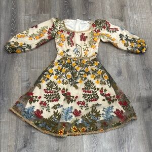 Belle Terre Embroidered Dress